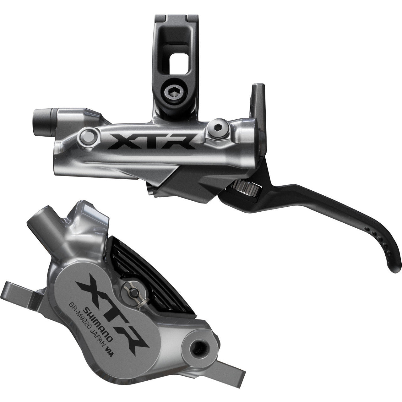 SHIMANO BR-M9220 Rear Disc Brake XTR TRAIL BL-M9220 Left Lever w/Metal Pad w/Fin